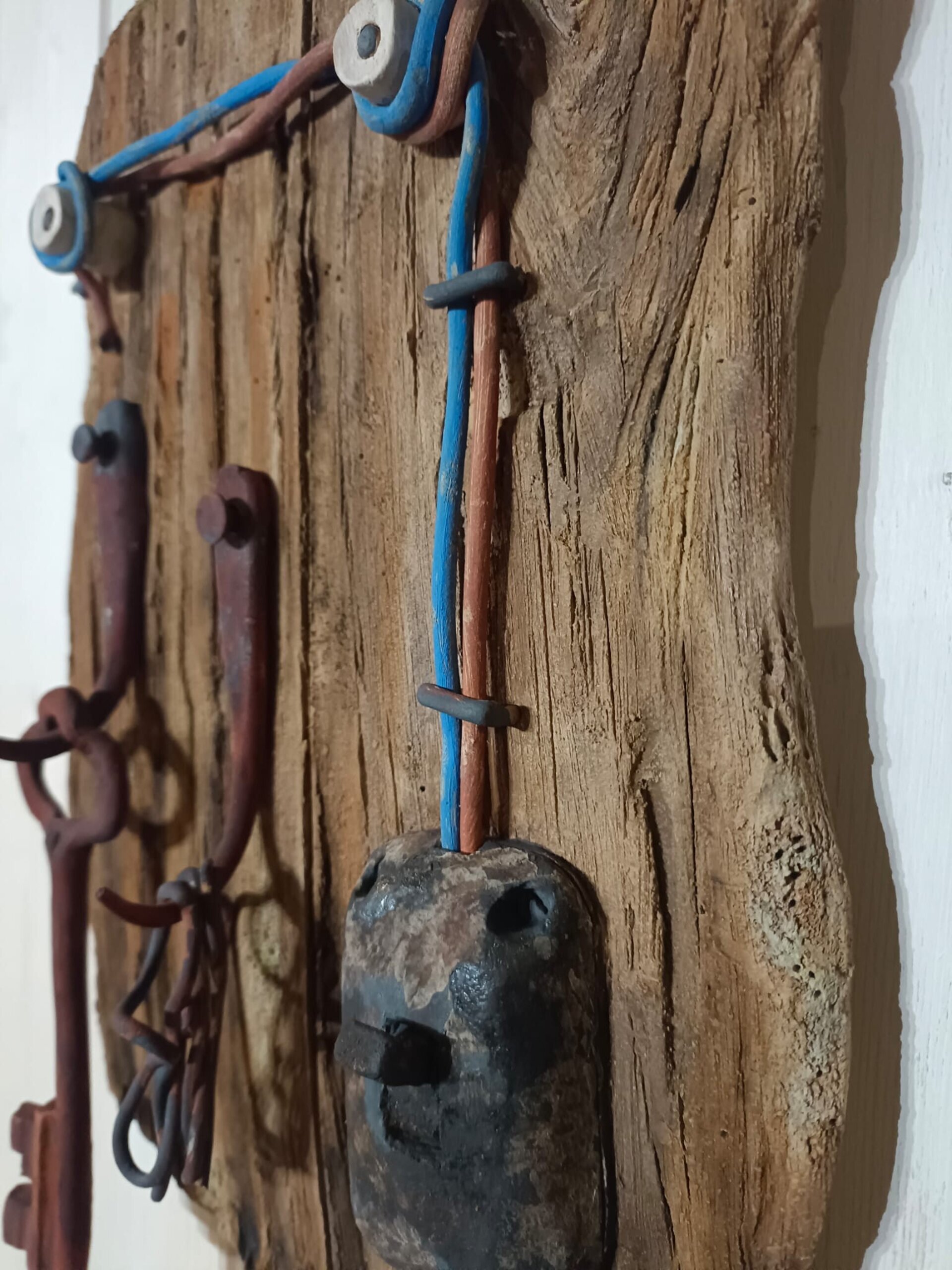 Aplique de luz de cerámica artística - 2