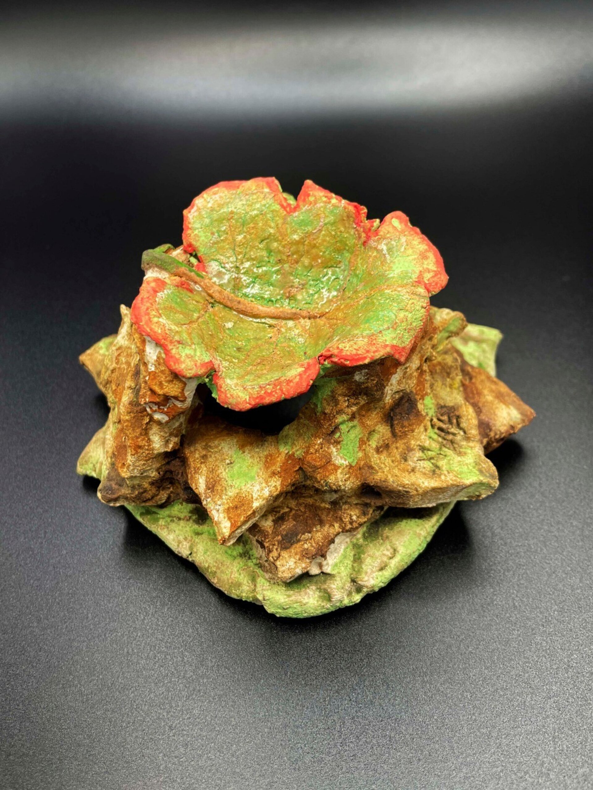 Quemadores de cera de soja, esencia y aceite, de cerámica creativa y artesana - 5