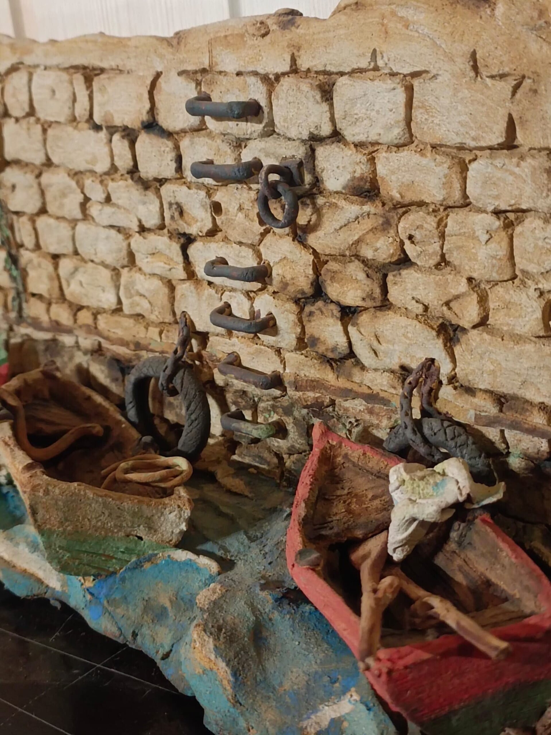 Barcas del puerto de cerámica artística - 2